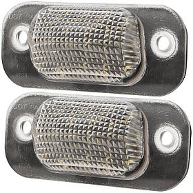 Seat Cordoba Ibiza II VW Golf III H/B Cabrio Polo III Classic Variant LED підсвічування номерних знаків 2 шт. встановити