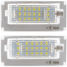 Mini Cooper R50 R52 R53 LED підсвічування номерного знака 2 шт. встановити