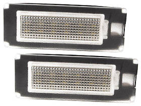 Fiat Ducato Citroen Jumper Peugeot Boxer 2006- LED підсвічування номерного знака 2 шт. встановити