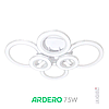 Люстра VIVID 75W AL6166 ARD біла Ardero "шість колець" 3000К-6500К 7200Lm LED з пультом ДУ 800х570х165мм, фото 4