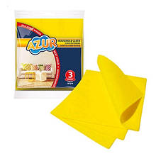 Серветка для прибирання Azur 3шт 30х35см 020120