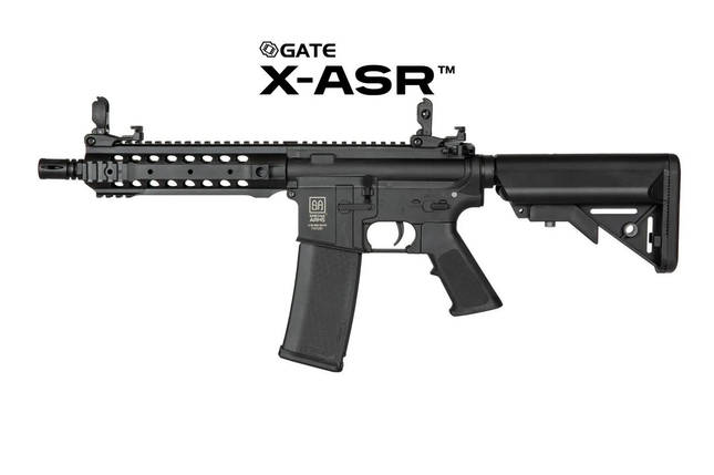 Штурмова гвинтівка SA FLEX SA-F01 GATE X-ASR — Black [Specna Arms], фото 1