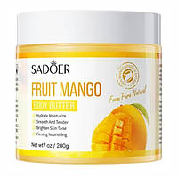 Крем-масло для тіла з екстрактом манго Sadoer, 200 г