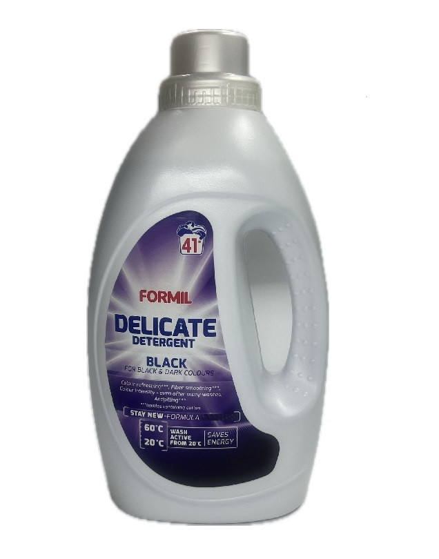 Гель для прання чорного Formil Delicate Black 1.5 л 41 прання