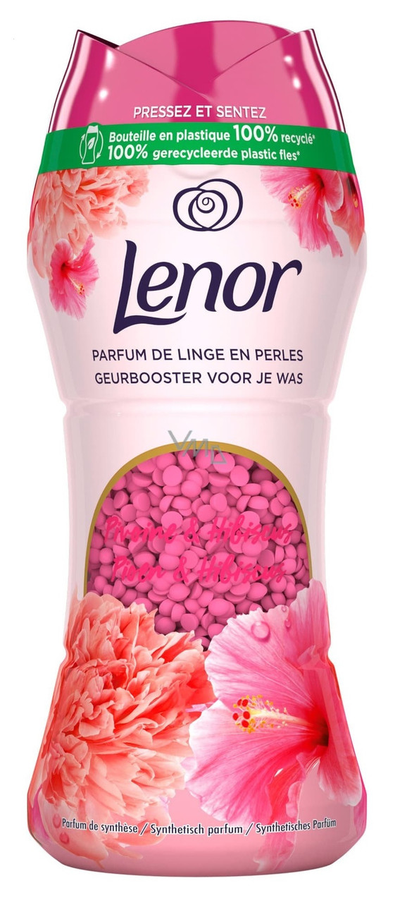 Намистини для прання Lenor з ароматизатором Peony & Hibiscus 210 г