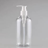 Пластиковий флакон з дозатором для косметики, 500мл