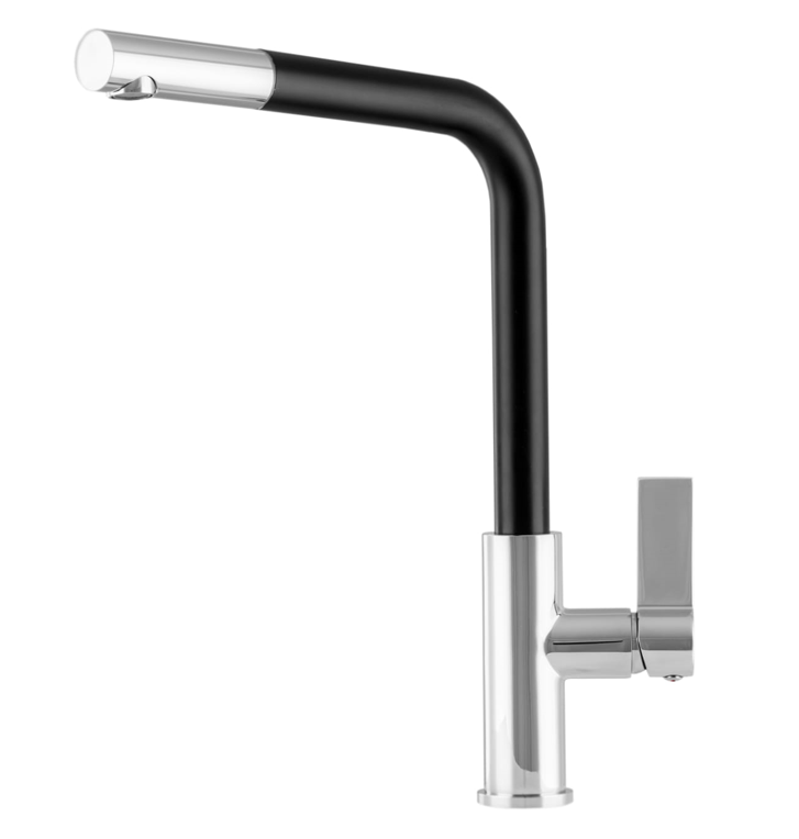 Змішувач для кухні GRANITAN LINEA BLACK CHROME *, фото 1