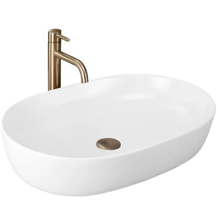 Умивальник (раковина) REA CLEO 60 WHITE MATT накладний