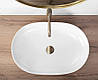 Умивальник (раковина) REA CLEO 60 WHITE MATT накладний, фото 4
