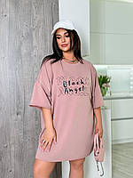 Стильна сукня-футболка великого розміру, фото 9