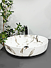 Умивальник (раковина) VBI UDINE CARRARA GLOSSY накладний, фото 3