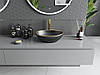 Умивальник (раковина) MEXEN ELZA BLACK GOLD EDGE накладний, фото 3