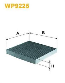 Фільтр салону на Хонда Цивік (Honda Civic, Accord, CR-V) Wix filters WP9225