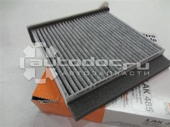 Фільтр салону на Мітсубісі Лансер (Mitsubishi Lancer, Grandis, Outlander) Knecht/mahle LAK485