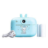 Дитяча камера миттєвого друку Print Camera Синій MA458blue
