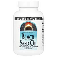 Олія чорного кмину, Black Seed Oil, Source Naturals, 120 гелевих капсул