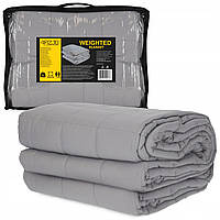 Ковдра важіль (обтяжена) 4FIZJO 13.6 кг 200 x 200 см Grey (P-5905973405737)