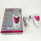 Тример для стрижки зони бікіні, Жіночий тример для епіляції бікіні Акумуляторна машинка стрижки IA-11, фото 9