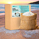 Морська сіль для ванн і SPA BishEffect 10 кг — інтенсивне очищення, відновлення шкіри та розслаблення, фото 9