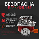 Плита газова для туризму, Пальник для кемпінгу Портативний газовий пальник природи BO-80, фото 8
