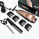 Чоловічий тример для окантовки VGR V-131, Машинка для стрижки волосся і гоління Тример скронь RC-12, фото 8