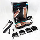 Чоловічий тример для окантовки VGR V-131, Машинка для стрижки волосся і гоління Тример скронь RC-12, фото 10