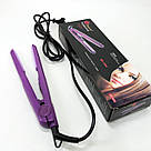 Випрямляч для волосся для поїздок Domotec, Потужна праска вирівнювання волосся Плойка вирівнювач EH-19, фото 7