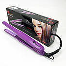 Випрямляч для волосся для поїздок Domotec, Потужна праска вирівнювання волосся Плойка вирівнювач EH-19, фото 3