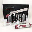 Фен практичний Gemei GM-4836 7 в 1, Фен професійна щітка, Фен-гребінець для створення зачіски UK-58, фото 8