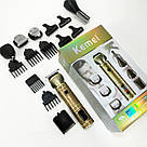 Машинка для стрижки волосся без шуму Kemei, Машинка для стрижки посіченого волосся BA-69, фото 4