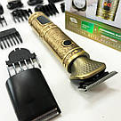 Машинка для стрижки волосся без шуму Kemei, Машинка для стрижки посіченого волосся BA-69, фото 3