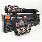 Електрофен для волосся, Електрична щітка-випрямляч для вирівнювання волосся Стайлери локонів IE-68, фото 6