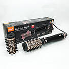 Електрофен для волосся, Електрична щітка-випрямляч для вирівнювання волосся Стайлери локонів IE-68, фото 5