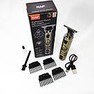 Тример для самостійної стрижки волосся, Акумуляторна універсальна машинка для стрижки ZW-81, фото 9