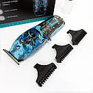 Професійна машинка для стрижки волосся з насадками VGR V-923, Машинка для стрижки волосся бездротова LX-43, фото 6