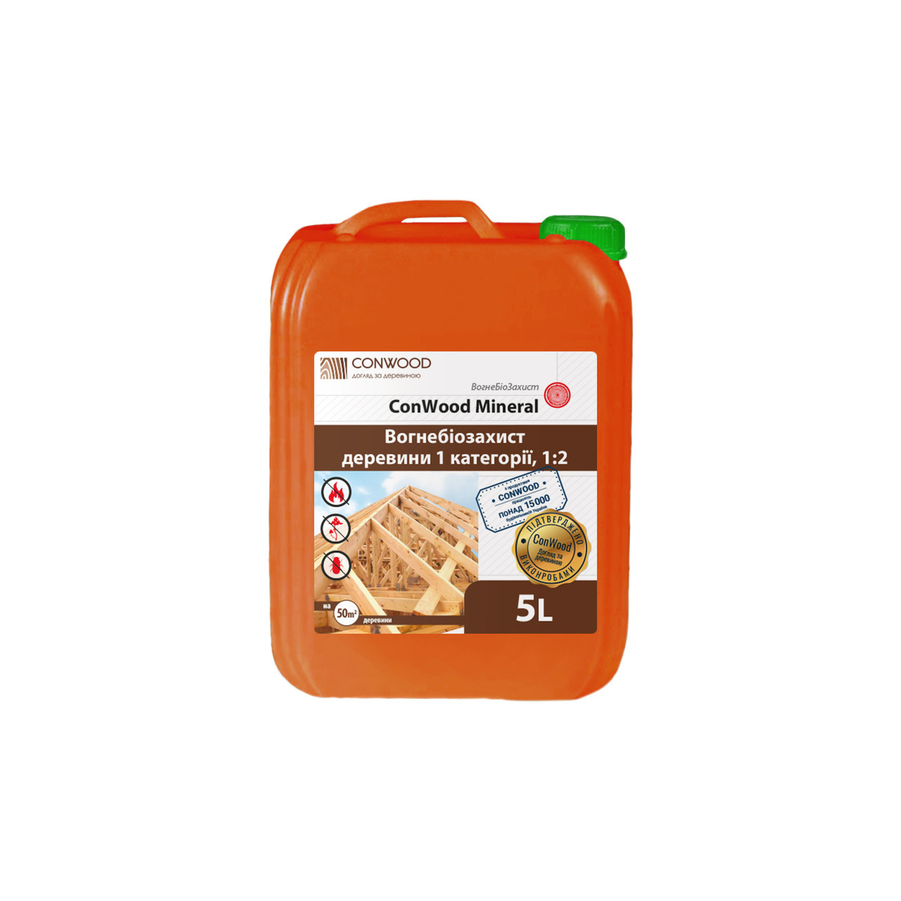 Консервант деревини ConWood Mineral Euro 1:2, 5 л
