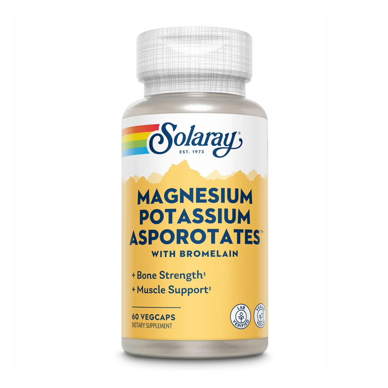 Magnesium & Potassium Asporotate - 60 vcaps, фото 1