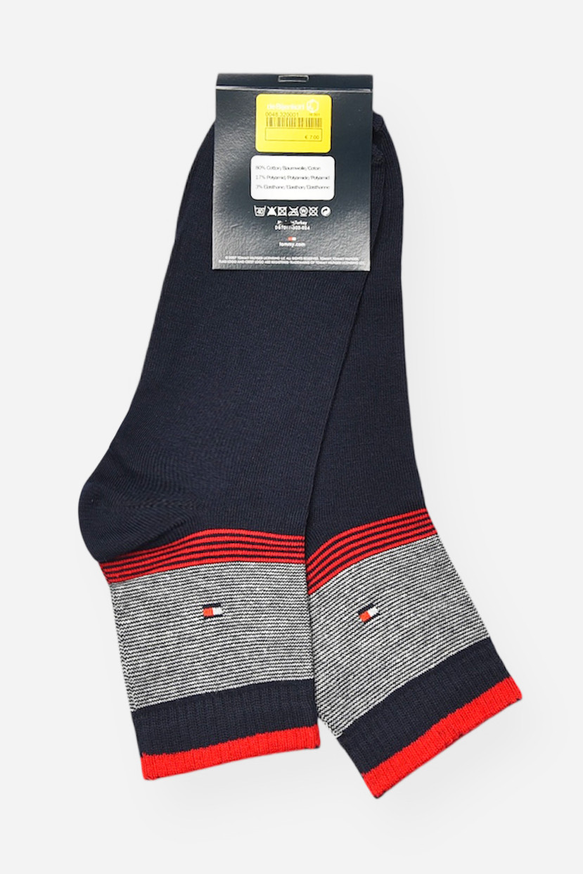 Шкарпетки жіночі демісезонні темно-синього кольору р.36-41 202772S, фото 1