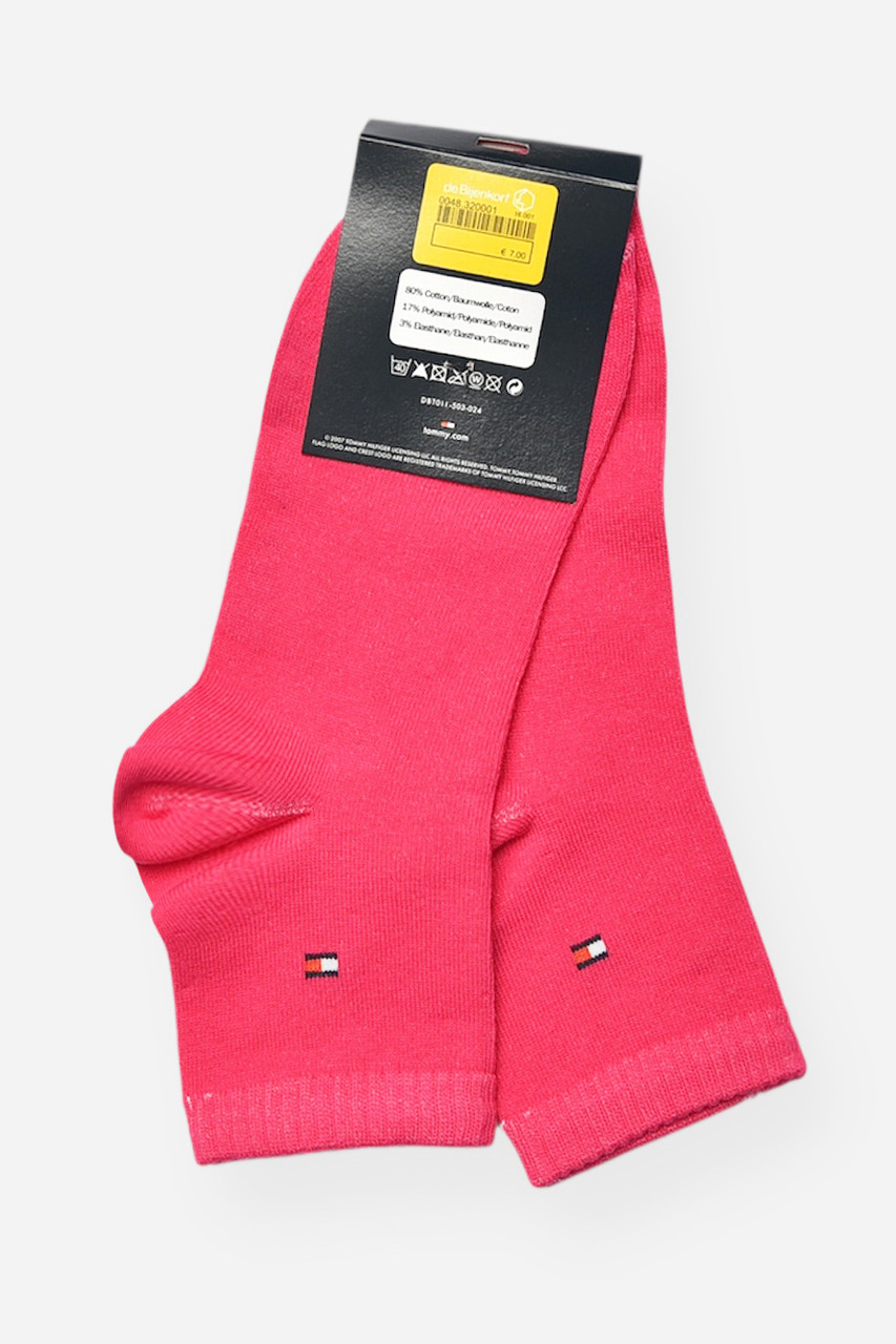 Шкарпетки жіночі демісезонні малинового кольору р.36-41 202773S, фото 1