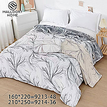 Ковдра матеріалу муслін розмір 160*220 кольору показана на зображенні в пакованні від 6 шт.