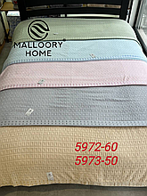 Покривало матеріал котон розмір 200*230 колір показаний на зображенні в пакованні від 5 шт.