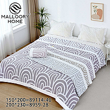 Ковдра матеріалу бавовна розмір 200*230 колір показана на зображенні в пакованні від 4 шт.