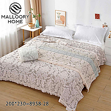 Ковдра матеріалу бавовна розмір 200*230 колір показана на зображенні в пакованні від 4 шт.