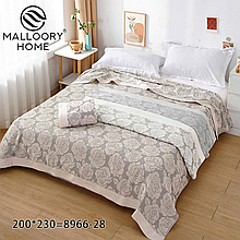 Ковдра матеріалу бавовна розмір 200*230 колір показана на зображенні в пакованні від 4 шт.