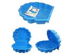 Пісочниця Блакитна мушля з 2-х частин T00752 ТМ ТЕХНОК