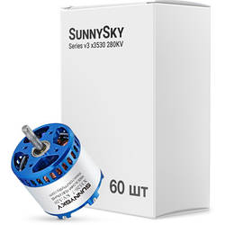 Двигун для дрона SunnySky SunnySky x Series v3 x3530 280KV упаковка 60 шт. 3530-280KVBULK smart