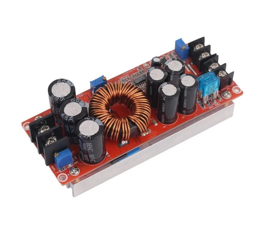 Підвищуючий перетворювач напруги 8-60V to 12-83V, Step-Up DC-DC конвертер, 1200W 20А, фото 1