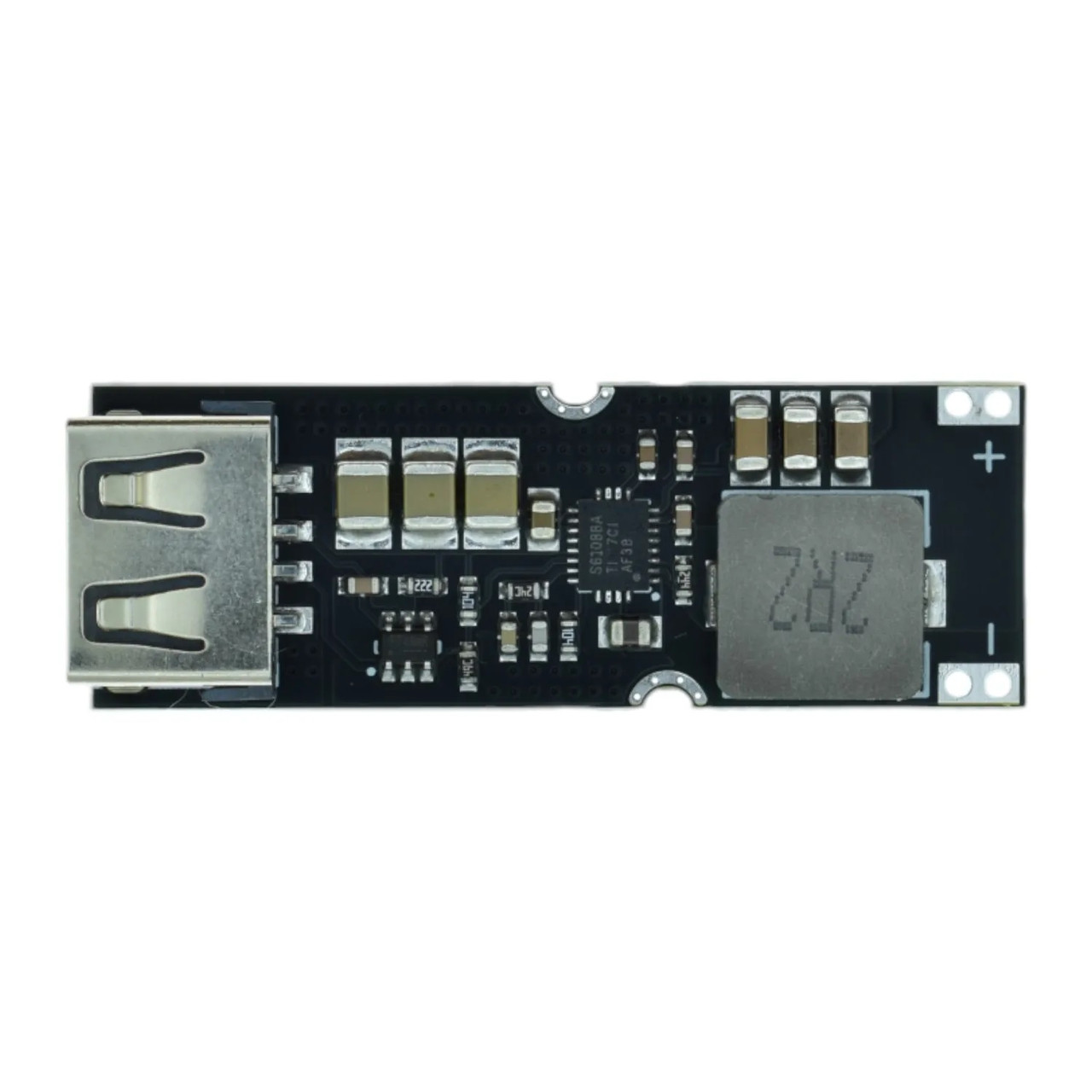 Підвищуючий перетворювач напруги 5–12V, Step-Up DC-DC конвертер, QC3.0 підтримка, TPS61088A, фото 1