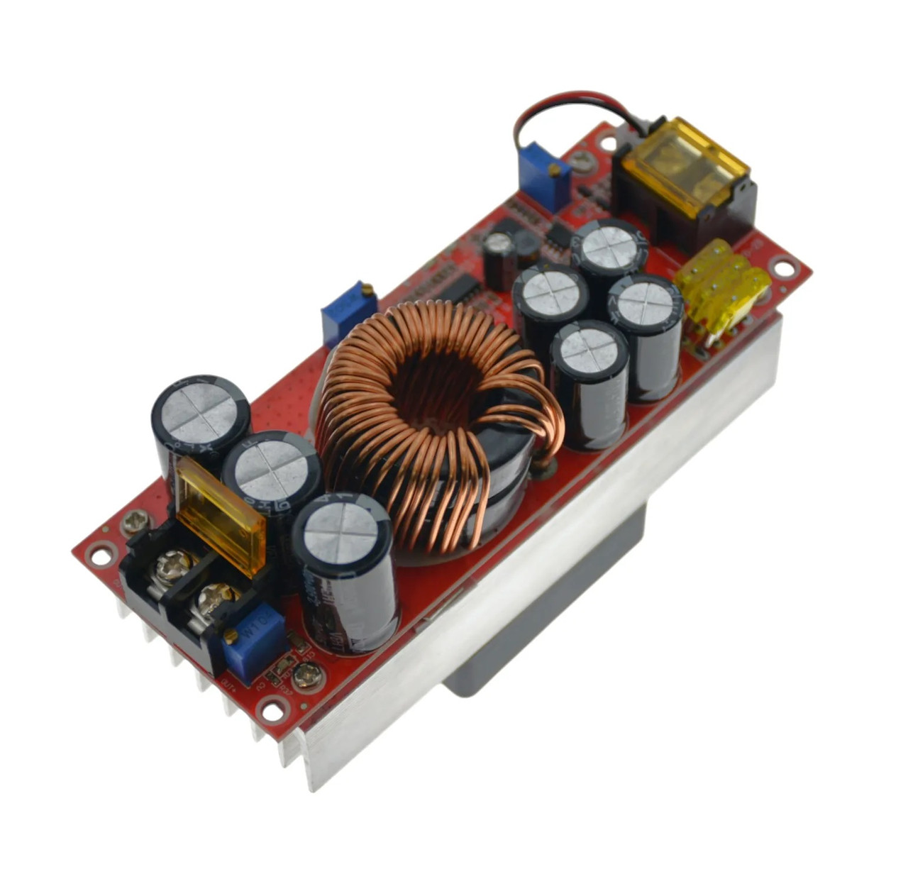 Підвищуючий перетворювач напруги 10-60V to 12-85V, 1500W 30A, Step-Up DC-DC конвертер