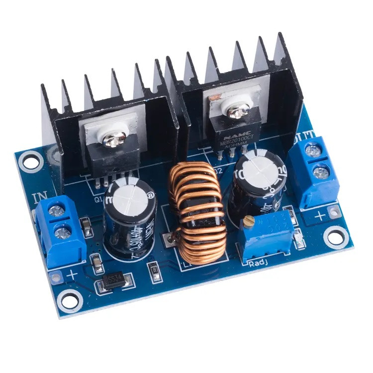 Понижуючий перетворювач напруги DC-DC 4V-38V to 1.25–36V 8A, Step-Down конвертер, XL4016E1 (ver1)